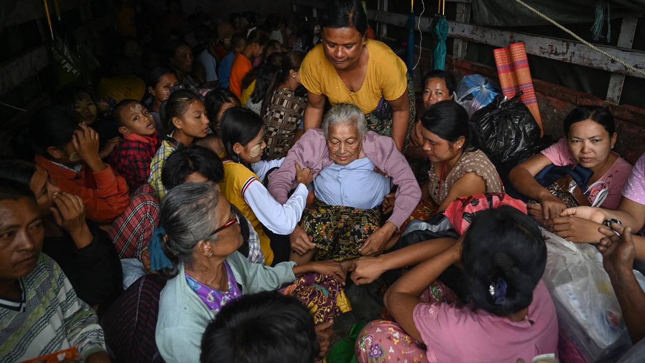 Officials said the government, with the support of UN agencies and aid workers, has kept tonnes of dry food and dozens of ambulances ready with mobile medical teams in sprawling camps of the Rohingyas who fled to Bangladesh from Myanmar. Pic/AFP