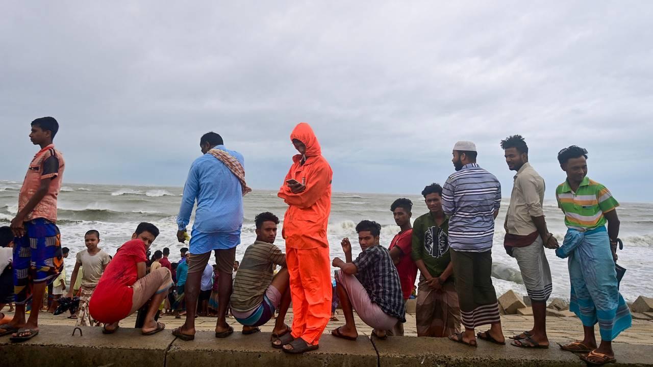 In Photos: Cyclone Mocha makes landfall along Myanmar-Bangladesh coast
