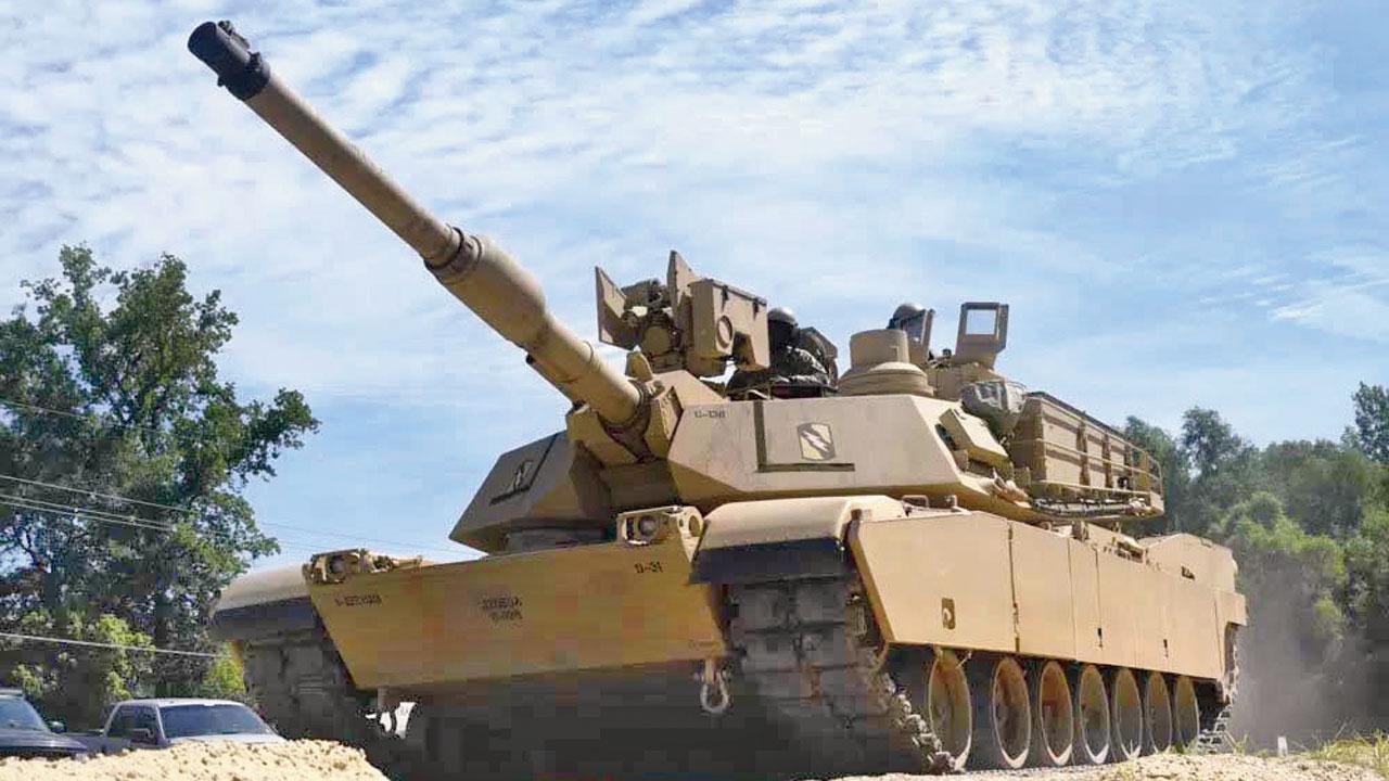 US Abrams tanks arrive in Germany ahead of schedule