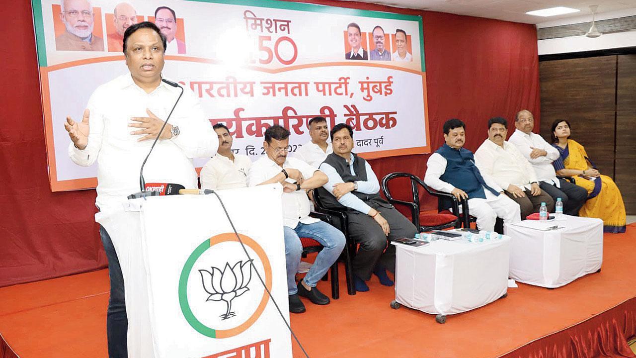 Mumbai: Uddhavji’s Shiv Sena won’t cross the 50 mark in the BMC elections, says Ashish Shelar