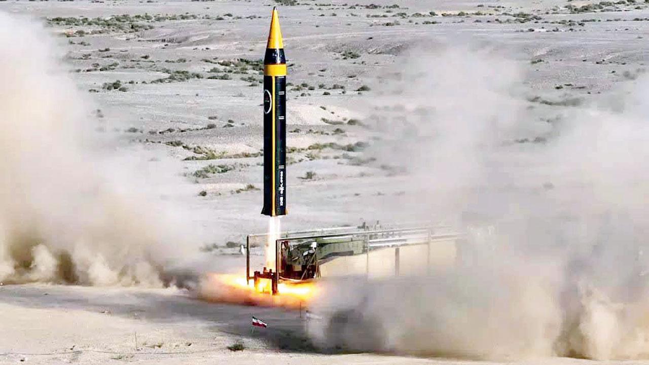 Iran shows off its new ballistic missile