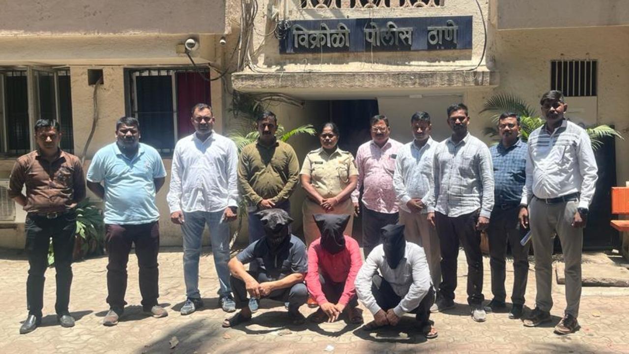 Mumbai: Gang in their 50s strike in Vikhroli house, held from Delhi and Uttar Pradesh
