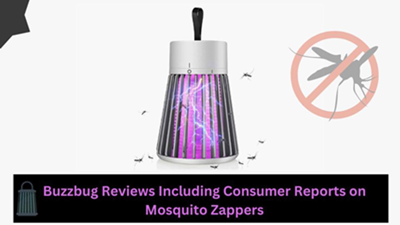 BuzzBug Reviews Including Consumer Reports on Mosquito Zappers