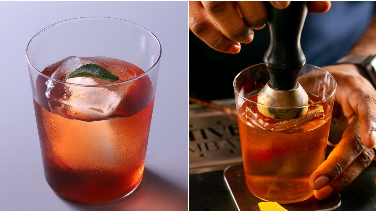 Head mixologist Hemali Bendre has been experimenting at Native Bombay by using chorizo fat and coconut oil in 'Pork It Up' and 'Coco & Curry Negroni' respectively. In the first one, the chorizo is cooked and the fat is removed, cooled and mixed with whiskey and refrigerated overnight before being clarified to give a spicy taste to the whiskey. She mixes coconut oil with campari, freezes it and then strains the mixture to give a tropical flavour to the other cocktail with a smooth and creamy flavour. Photo Courtesy: Native Bombay
