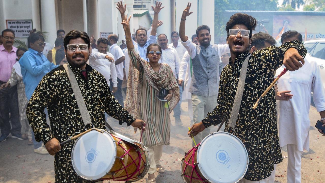 Opposition leaders on Saturday lauded the Congress for its victory in Karnataka and thanked the people of the state, saying that this win has showed that 'Modi is not invincible'. Pro-poor promises and secular stance helped Congress to score the historic Karnataka victory. It urges them to learn necessary lessons and to be more responsible in national politics. Modi is never invincible. If all secular forces are united, 2024 will see the end of BJP Raj, said Communist Party of India (CPI) MP Binoy Viswam