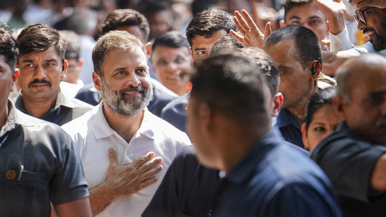 Congress leader Rahul Gandhi hailed the party's victory in Karnataka assembly polls and said that people of the State defeated the politics of hate. Addressing reporters at the Congress headquarters here in the national capital Rahul Gandhi said that the Congress stood in support of the poor