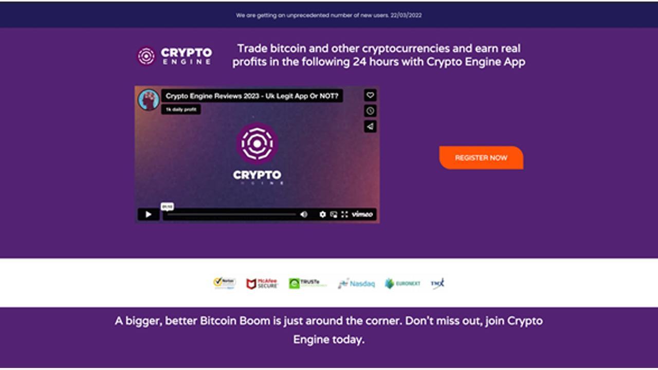 Crypto Engine Reviews 2023 / Is It Legit UK App or NOT?