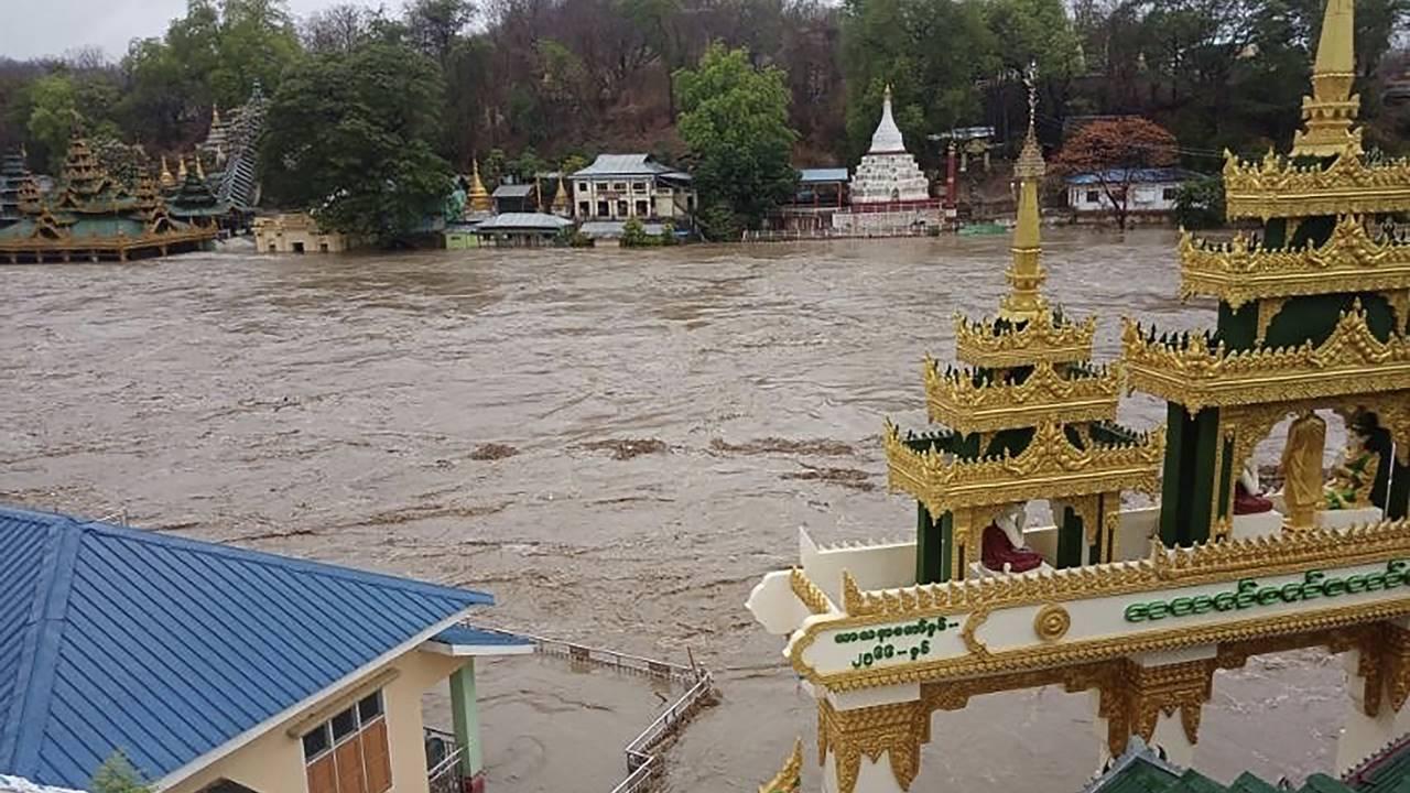 In Photos: Cyclone Mocha floods homes, cuts communication in western Myanmar