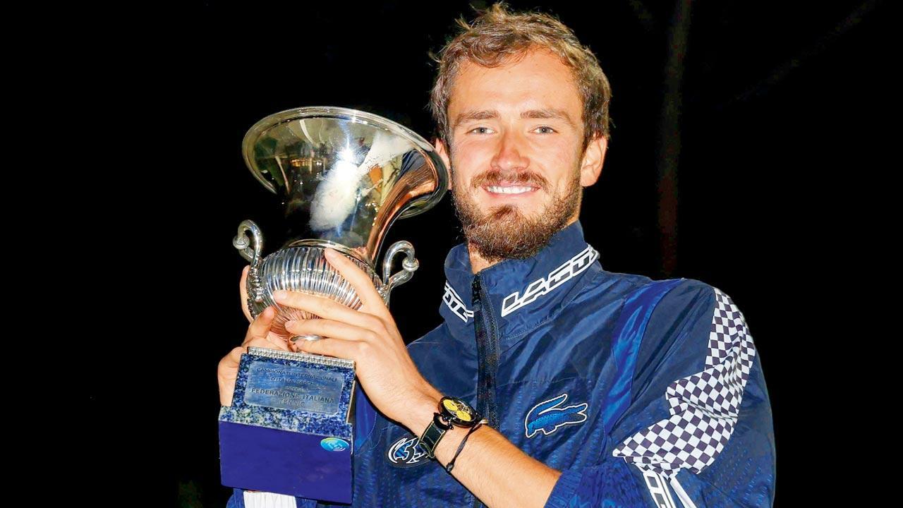 Never thought I could win a clay title: Medvedev