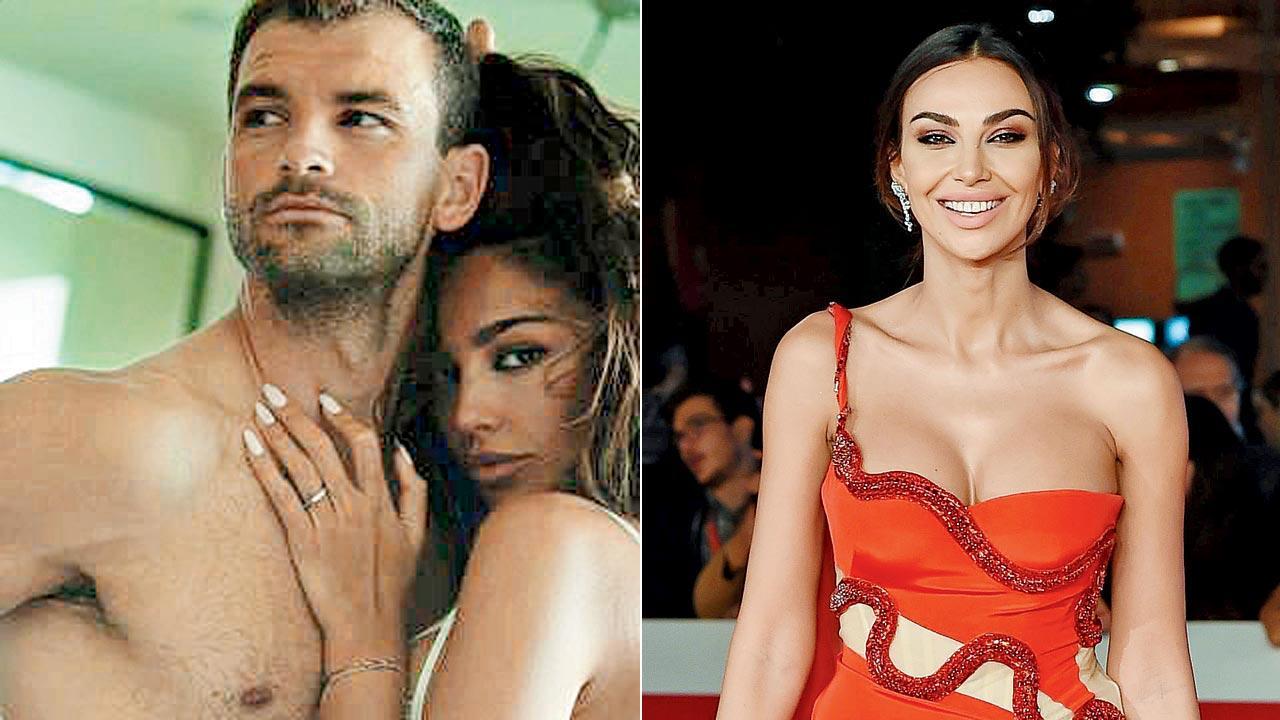 Dimitrov posts and deletes raunchy pics with Ghenea