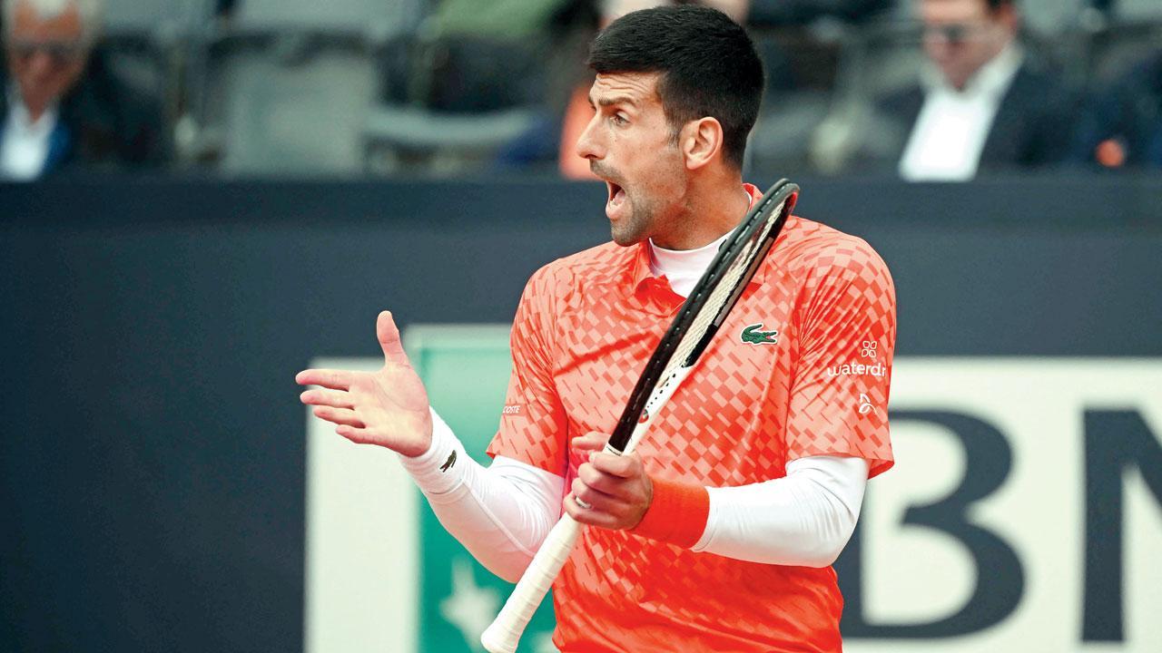 Rune stuns Djokovic in Italian Open quarters