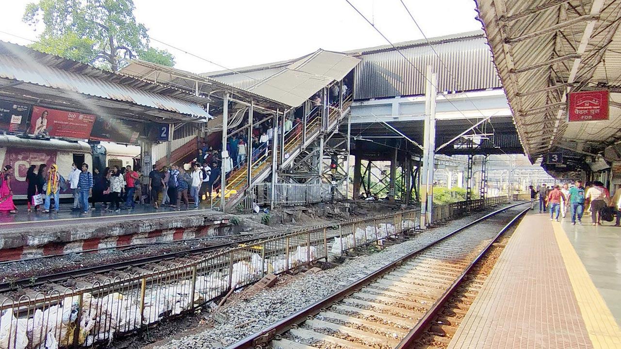 The tracks of platform No. 2 could go after widening