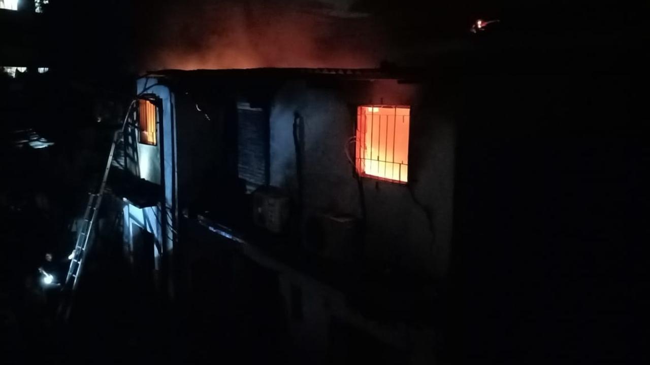IN PHOTOS: Massive fire breaks out at educational centre in Thane