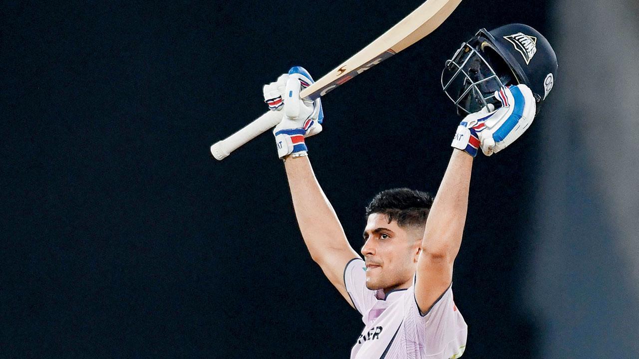 Ton-up Gill powers Gujarat to 188/9 against Hyderabad