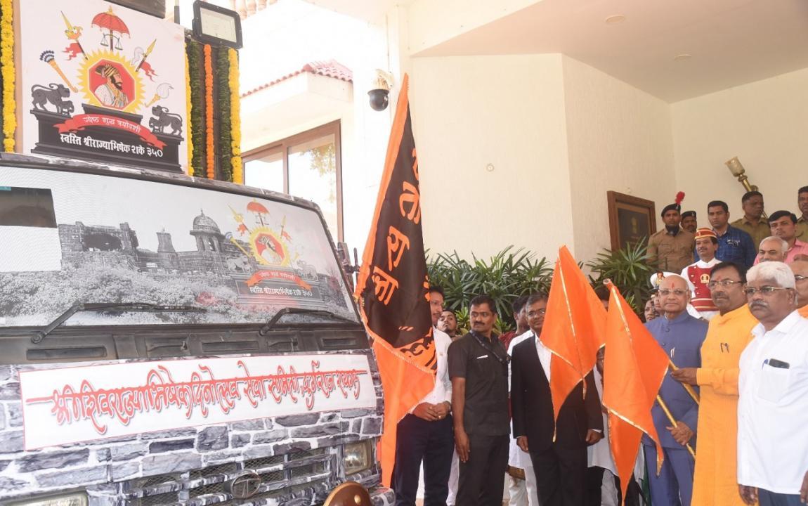 In Photos: Maharashtra Governor Ramesh Bais flags off 'jal kalash' yatra