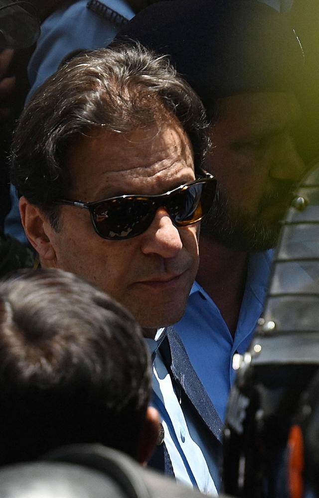 Khan was allegedly made to stay more than three hours in the court by the Islamabad police on the security details