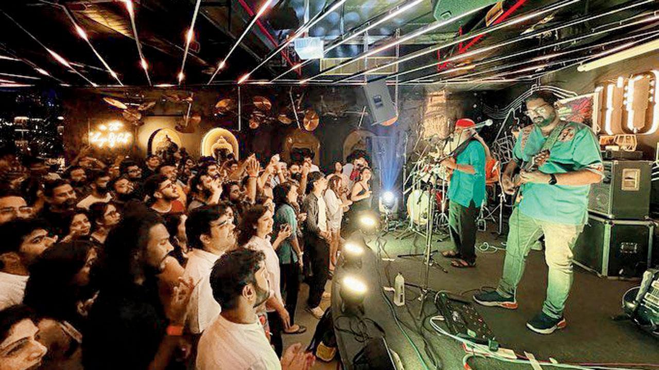 The band performs at a previous event. Pic courtesy/Instagram