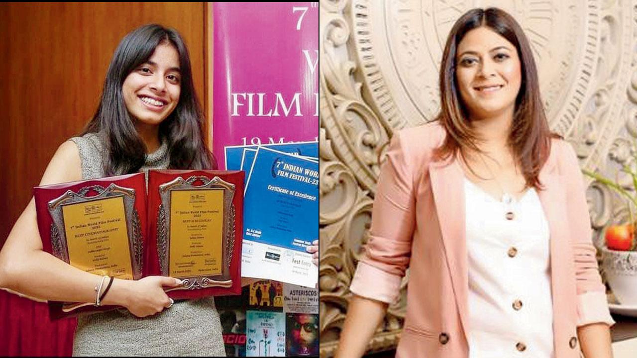 Julian Sidana (right) Dolly Sidana