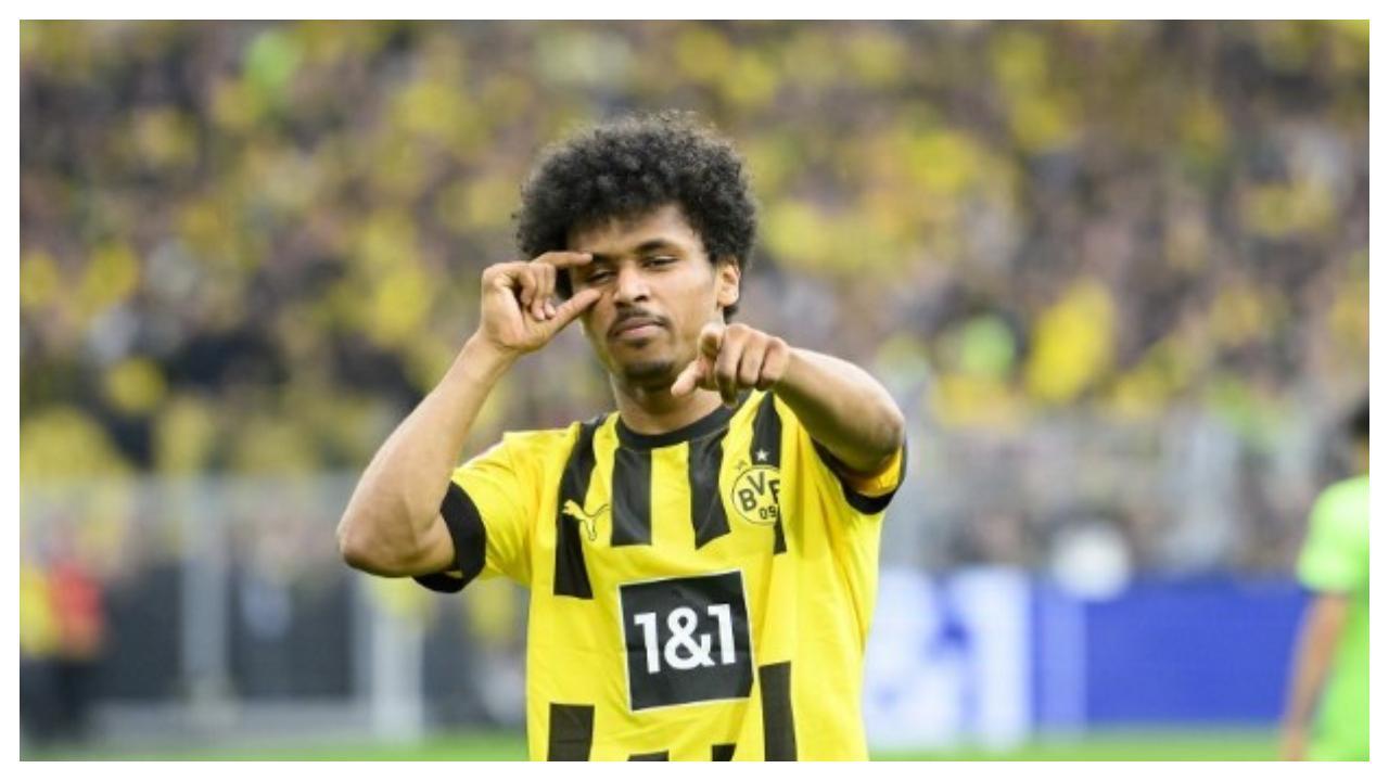 Karim Adeyemi leading Borussia Dortmund's Bundesliga title push