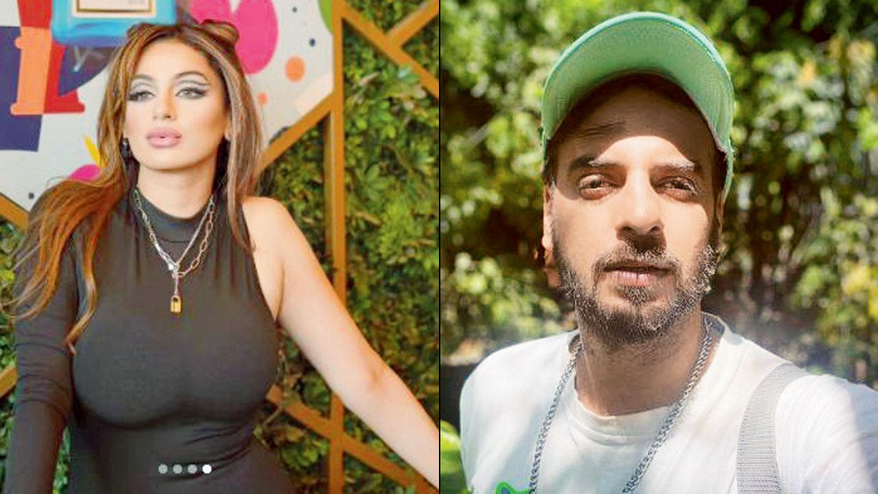 Kenisha Awasthi and Bhawsheel Sahni. Pic Courtesy/Instagram