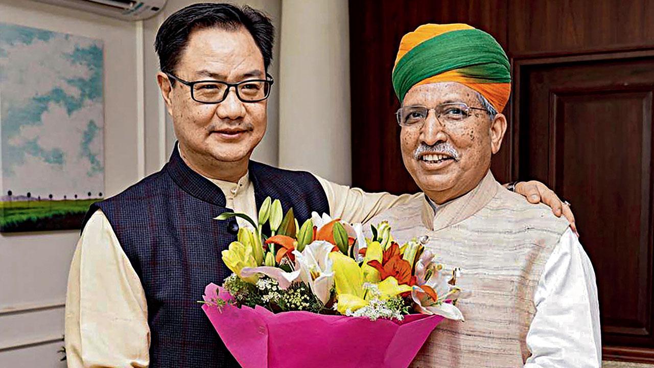 Wings chopped, Kiren Rijiju back to earth