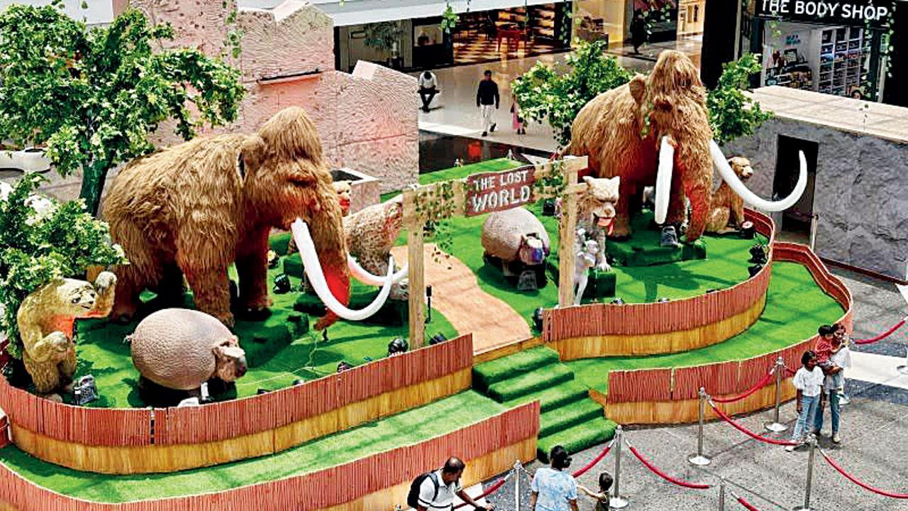 This mall in Navi Mumbai offers insight into prehistoric times for kids