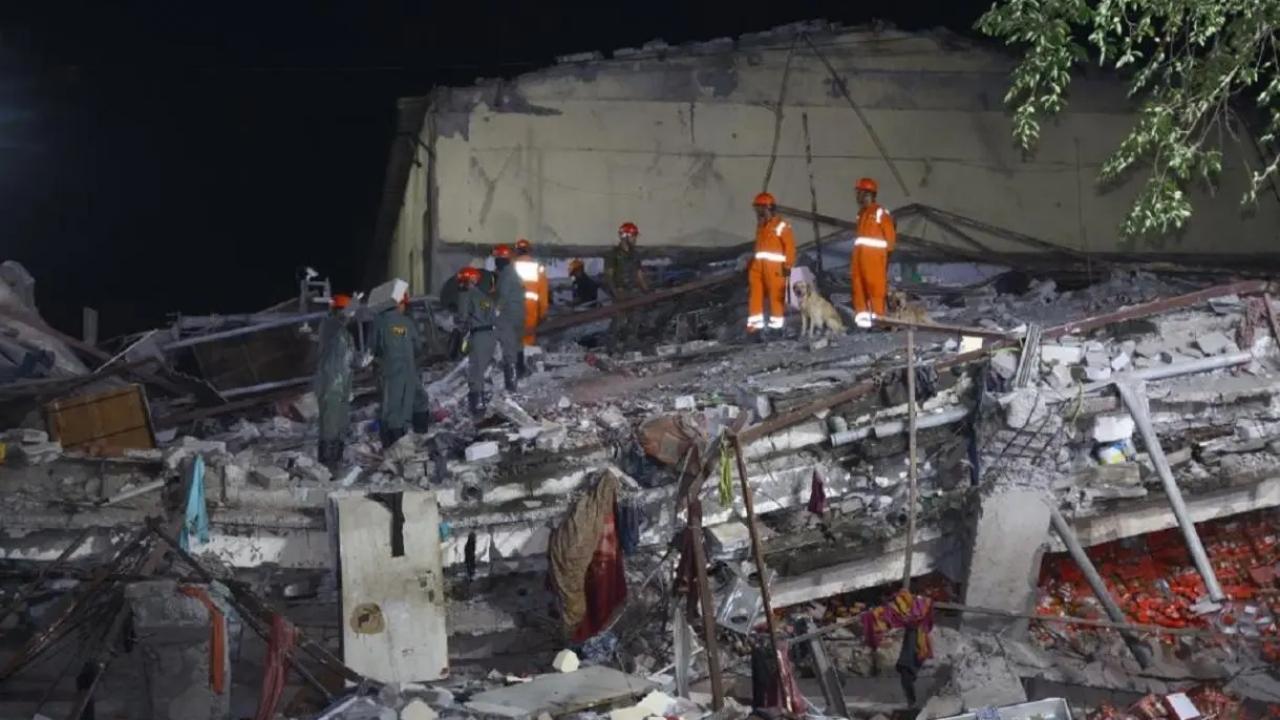 Bhiwandi building collapse: 2 more bodies recovered, toll rises to 8