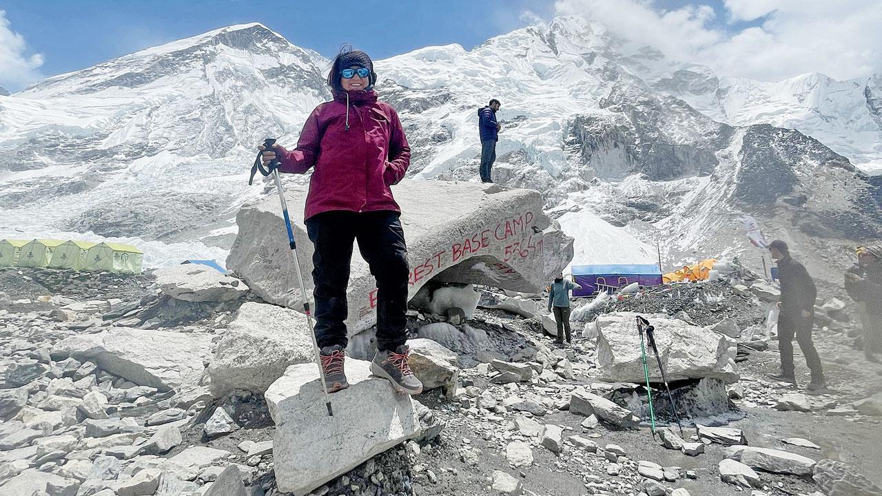 Comedian Aditi Mittal shares with us experience of her latest mountaineering expedition