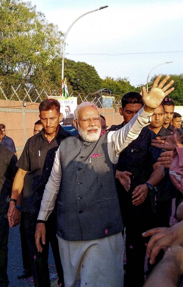 PM Modi returns after 3-nation tour
