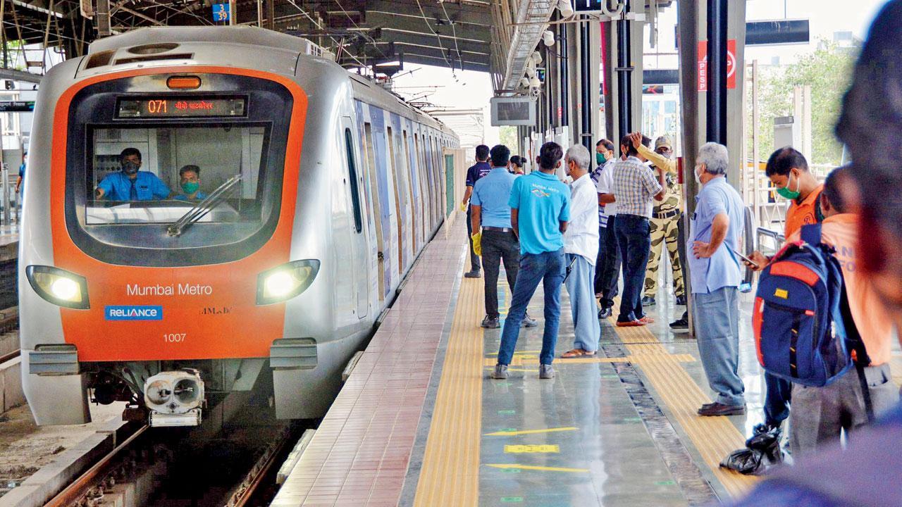 Mumbai: Metro Line 1 hit by brief AC failure