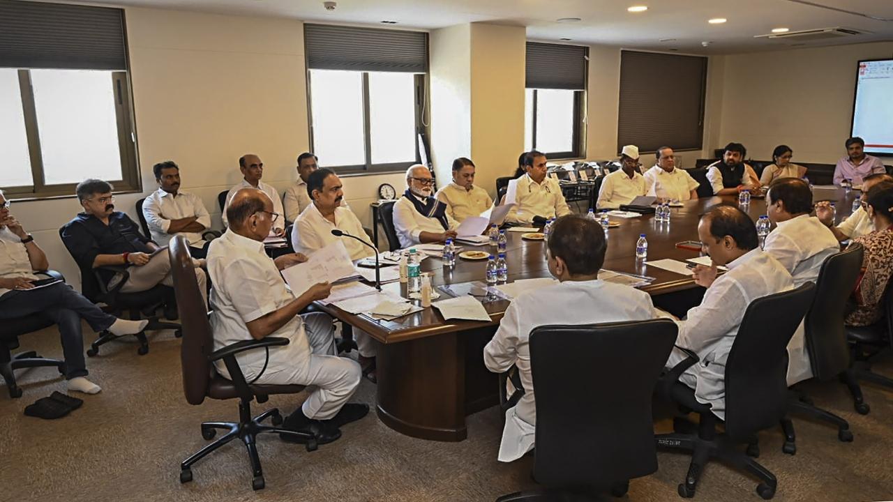 Earlier in the day, NCP leader Rohit Pawar said that in the meeting, there will be a discussion on how the party will fight in the upcoming Lok Sabha, and State Assembly elections