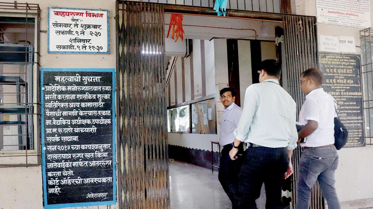Medical Superintendent Dr Netaji B Mulik at the RMH. File pic