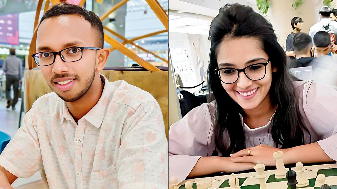 Nithin Chandan and Priyanka Ved