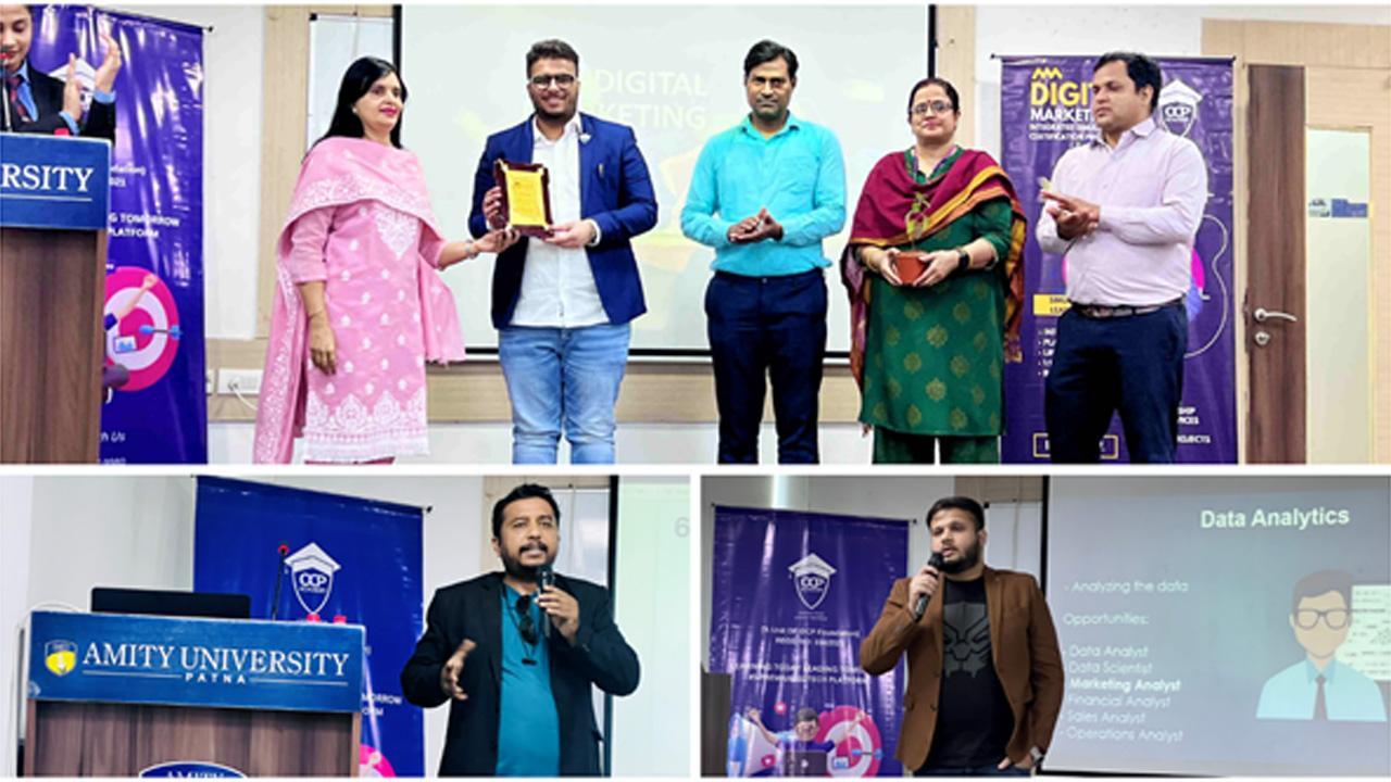 Empowering Entrepreneurs of Bihar: OCP Academy and AMITY Join Forces for an Inspiring Workshop with Pranjal Singh