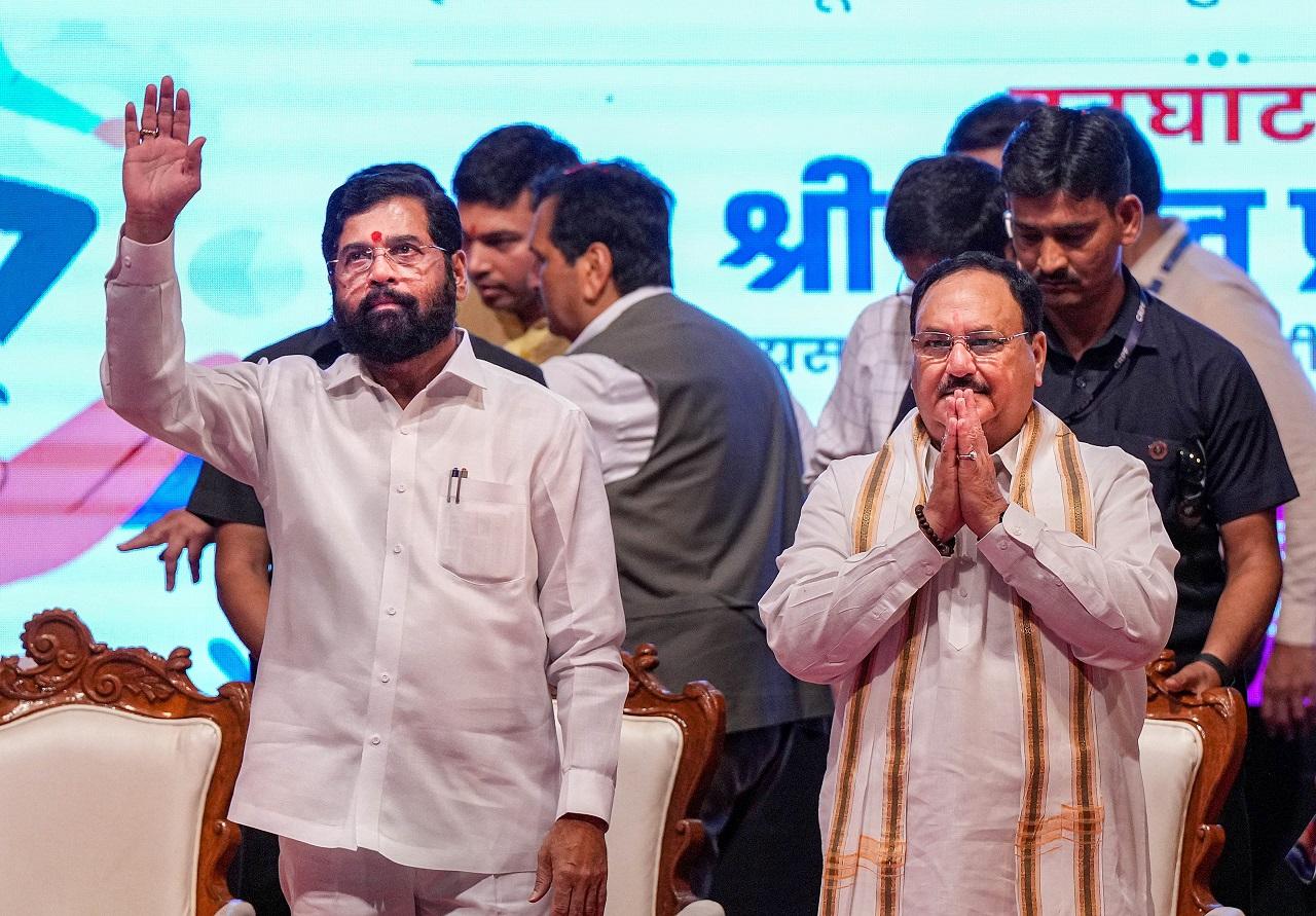 Nadda said this scenario has changed as the double-engine government of the NDA under the leadership and guidance of Prime Minister Narendra Modi is taking care of the people of Maharashtra and fulfilling all their aspirations and wishes
