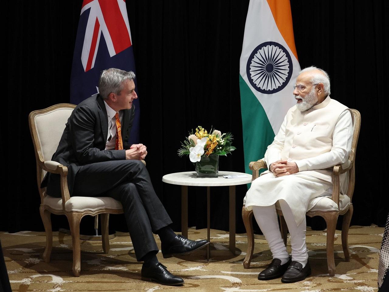 PM Modi arrived in Sydney on Monday for the third and final leg of his three-nation tour during which he will hold talks with his Australian counterpart Anthony Albanese and attend a community event to celebrate the country's dynamic, diverse Indian diaspora