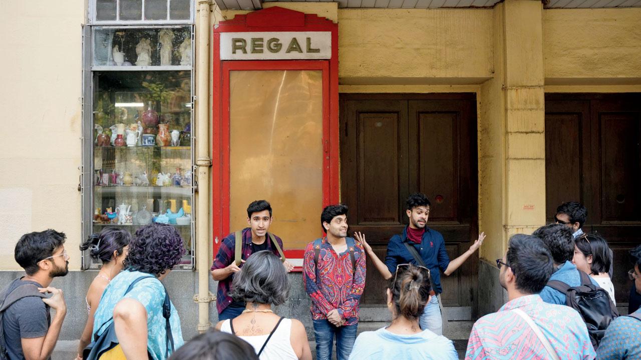Actors at an earlier walk. Pic Courtesy/Yash Gupta