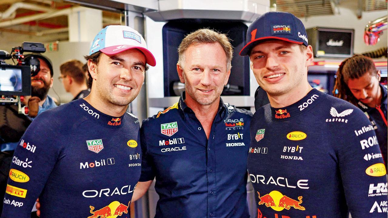 Red Bull's Christian Horner happy with rivalry between Sergio Perez, Max Verstappen