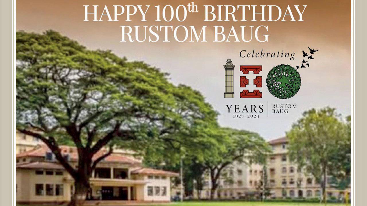The tree also features in the Rustom Baug logo