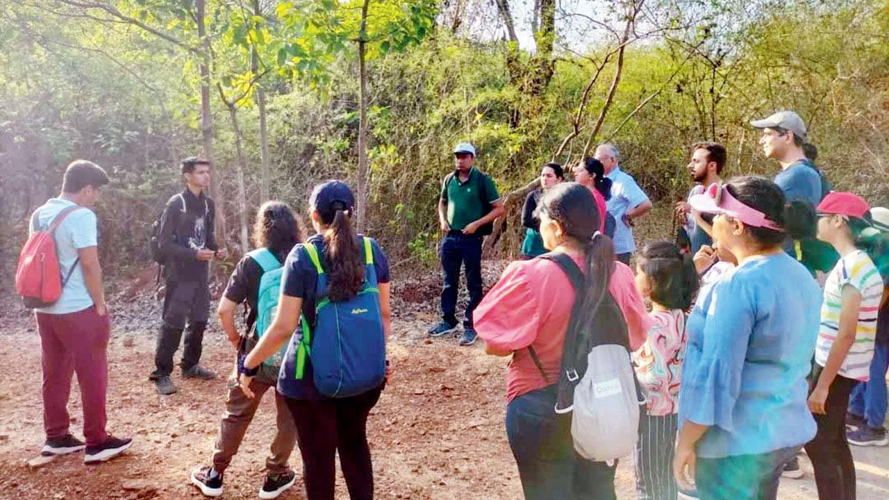 Participants on a previous trail hosted by SGNP