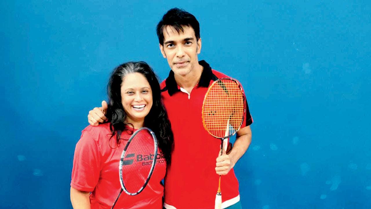 (From left) Deanne Rodrigues and Sandeep Mohan