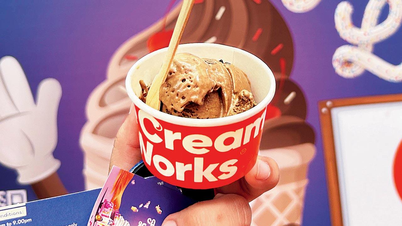 Chocolate ice cream