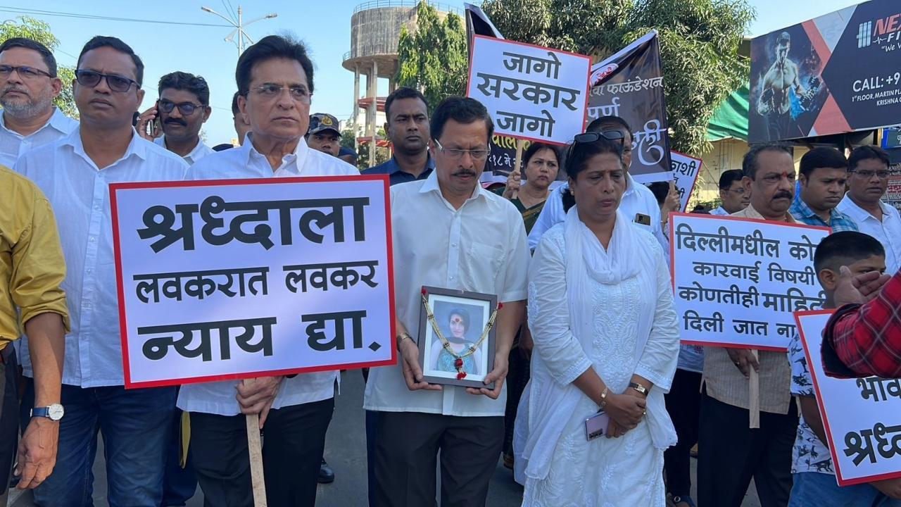 Mumbai: March in Vasai to seek justice for Shraddha Walkar
