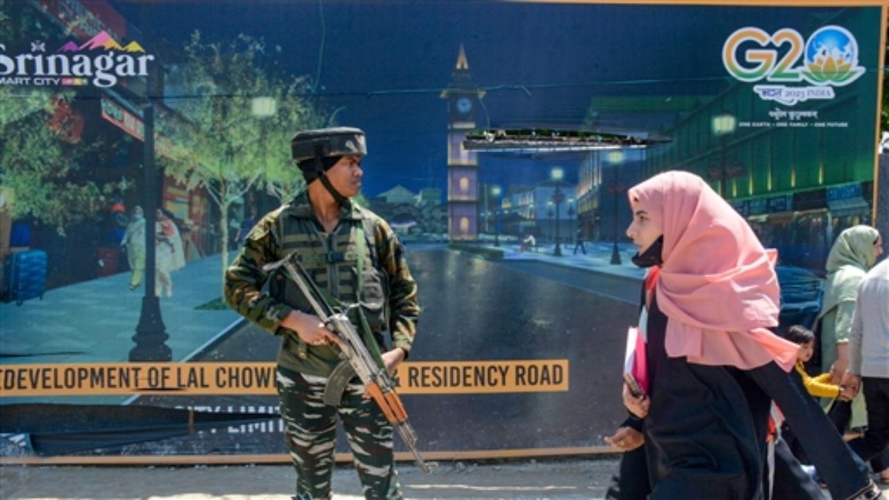 The security particularly in border districts, and around all vital Army and security establishments, the officials said. Security has been heightened in Jammu, particularly in border districts, and around all vital Army and security establishments, the officials said. PTI Photo