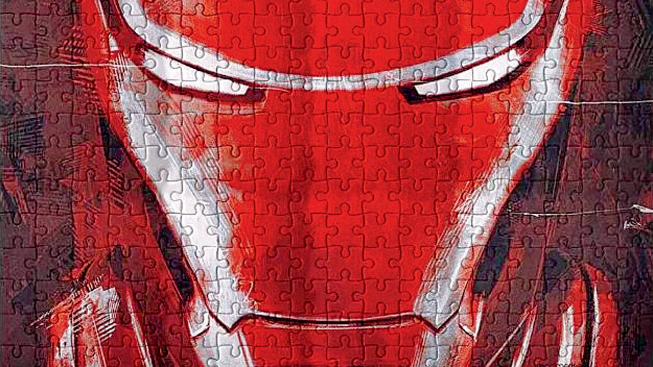 The Iron Man magnetic jigsaw puzzle. Pic courtesy/Superhero Toystore
