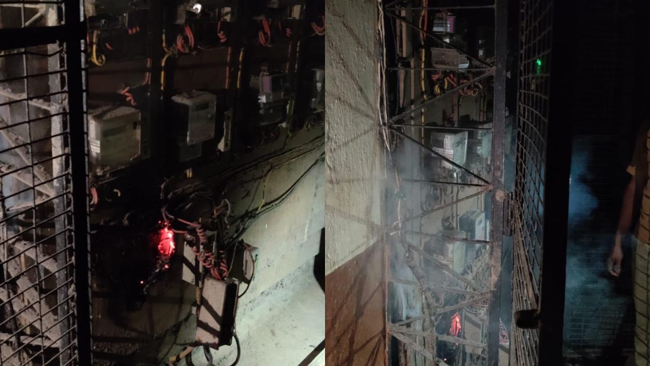 Thane: Fire breaks out in electricity meter box room of a residential building in Wagle Estate area