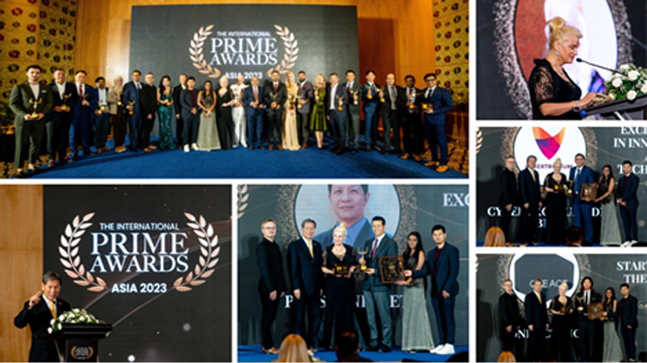 The International Prime Awards Asia 2023 in Bangkok, Thailand.