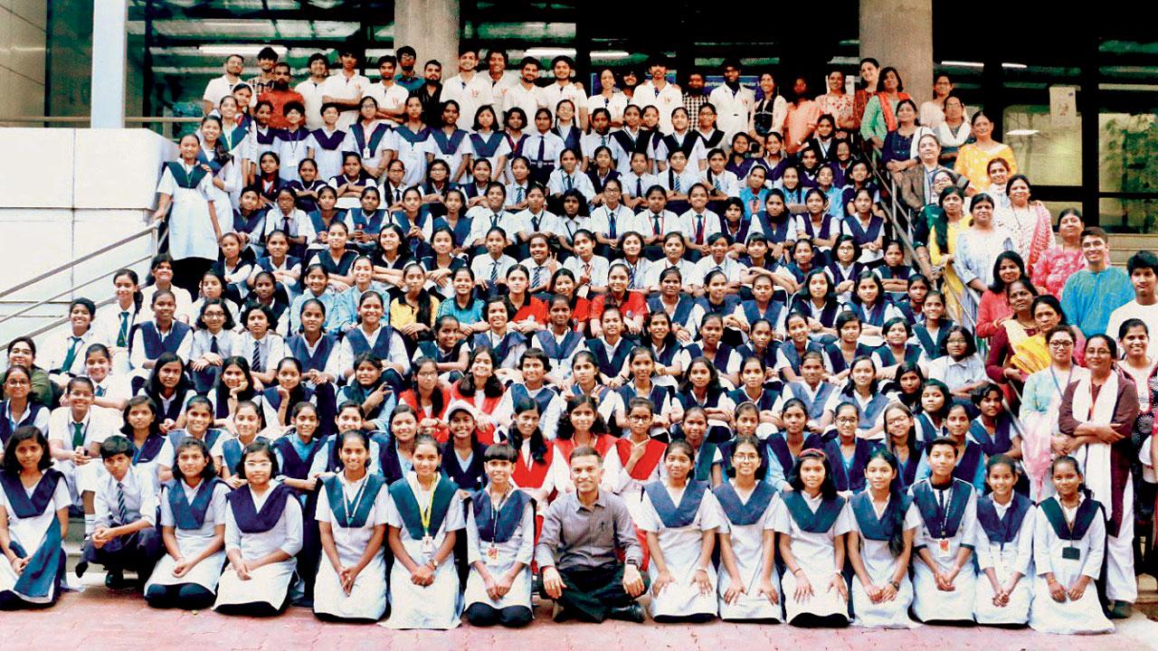 The 160 girls who participated in the five-day WiSE programme organised at the Indian Institute of Technology Bombay