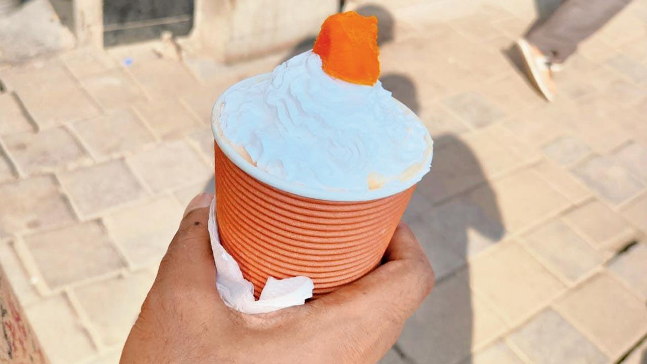 Mango cream shake 