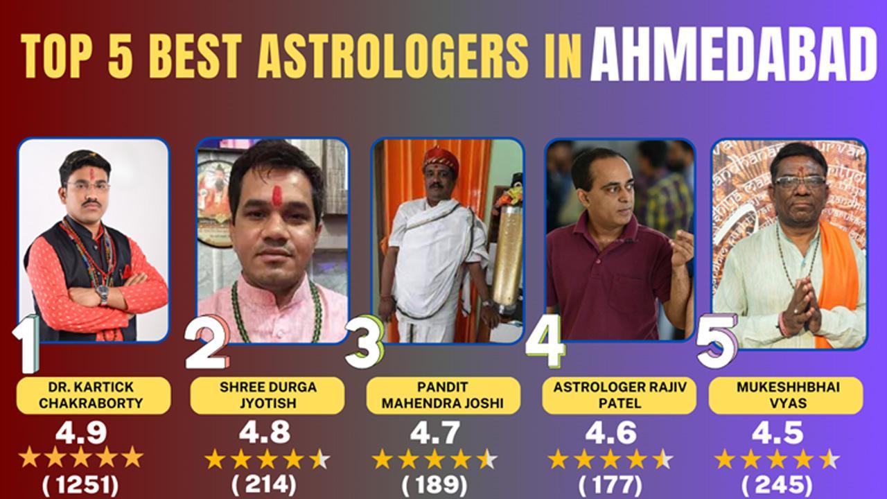 Top 5 Best Astrologers In Ahmedabad, Gujarat - Latest List Of 2023 Updated